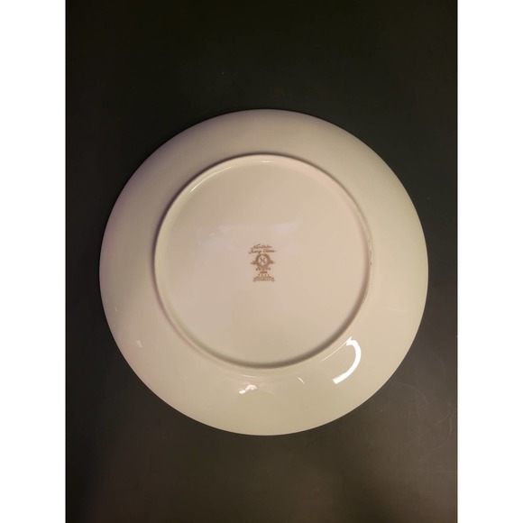 Vintage Noritake Ivory China Goldivy 10.5" Round Dinner Plate 7531 - Picture 3 of 8